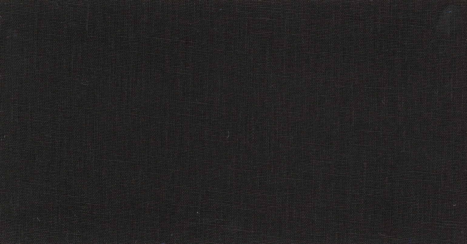 BLACK PLAIN PURE LINEN SUITING