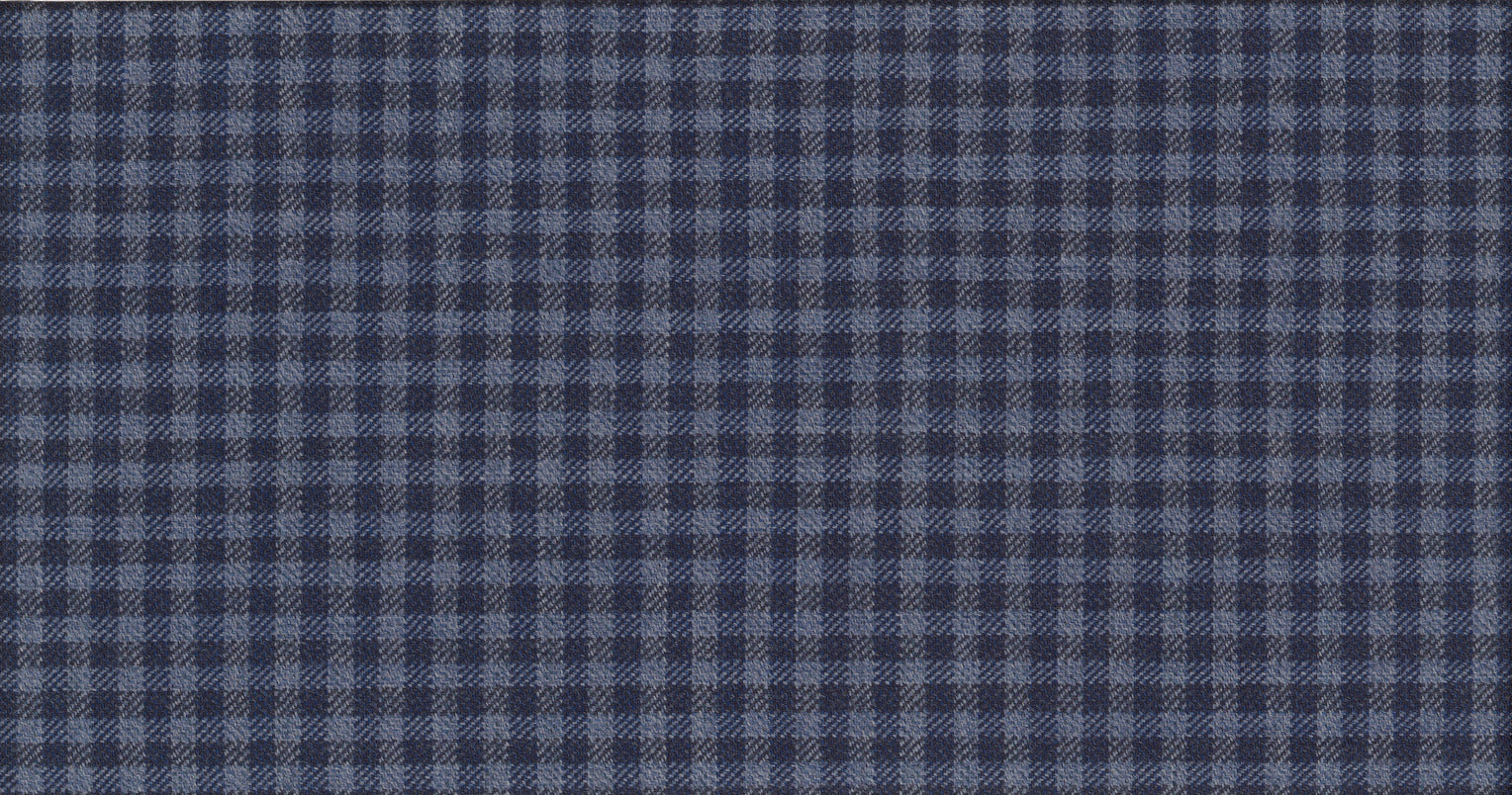 BLUE MEDIUM CHECK JAZZ JACKETING