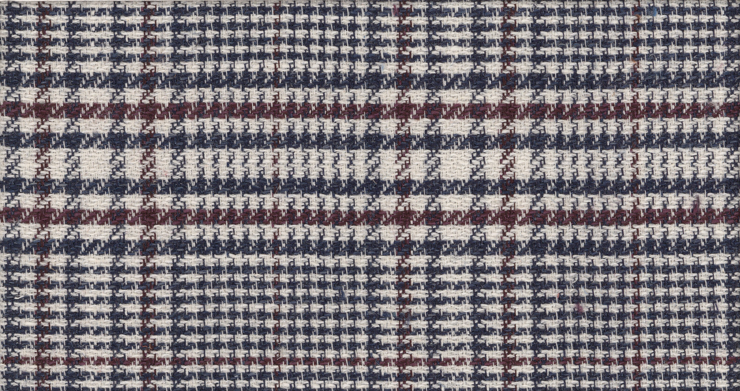 BLUE MEDIUM CHECK RIVIERA TREND JACKETING