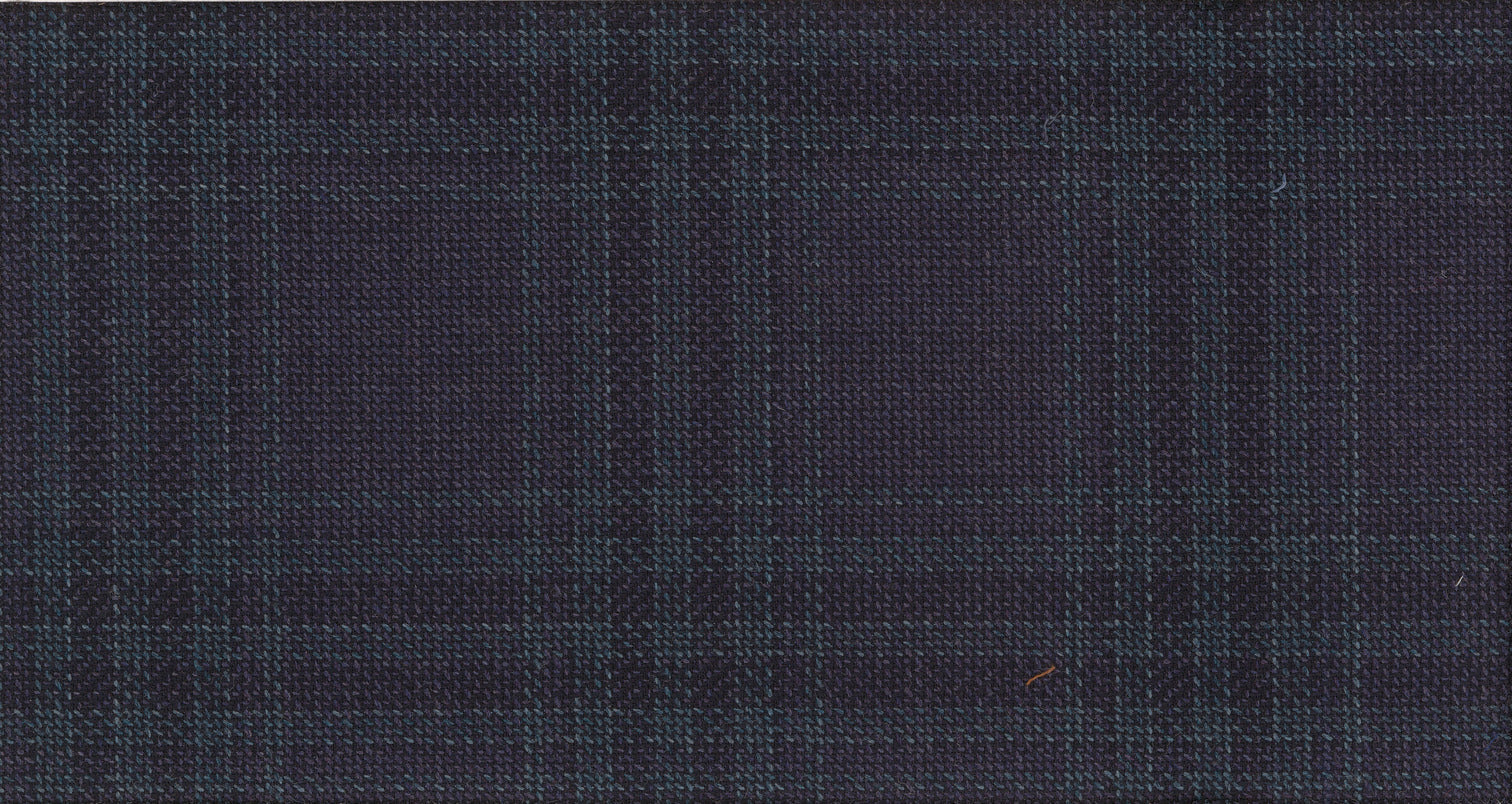 BLUE DARK CHECK RIVIERA TREND JACKETING