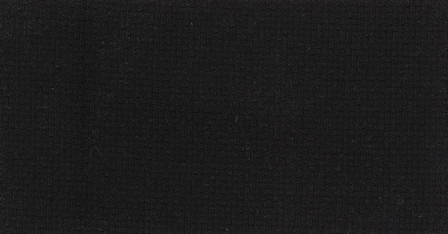 BLACK PLAIN TAORMINA SUITING