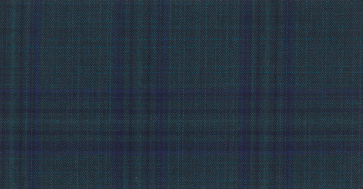 Stoffbibliothek: Dark check mosaic suiting-Stoff von SCABAL – Maßanfertigung in Berlin