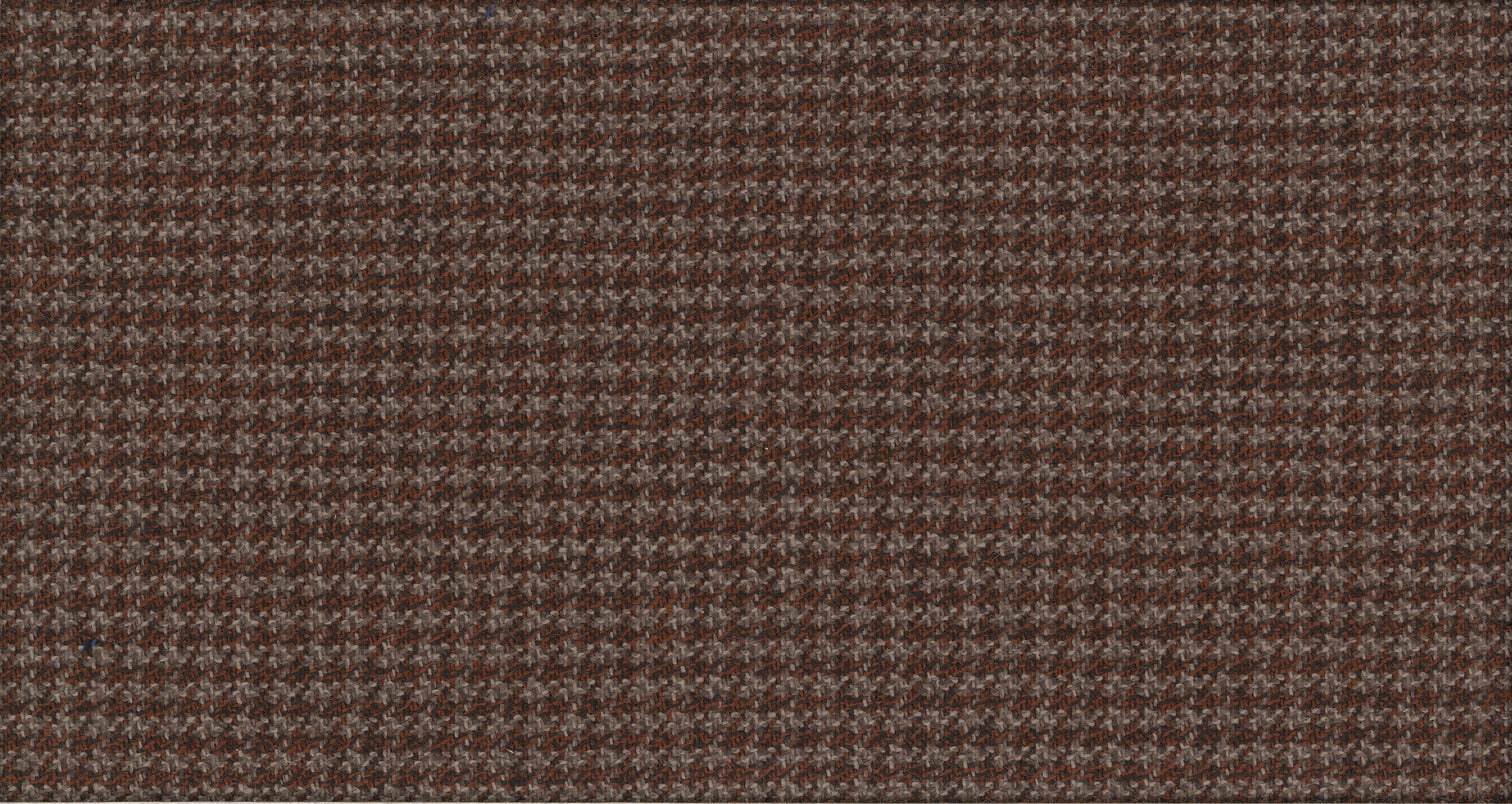 BROWN MEDIUM PLAIN AUTUMN LEAVES SUITING