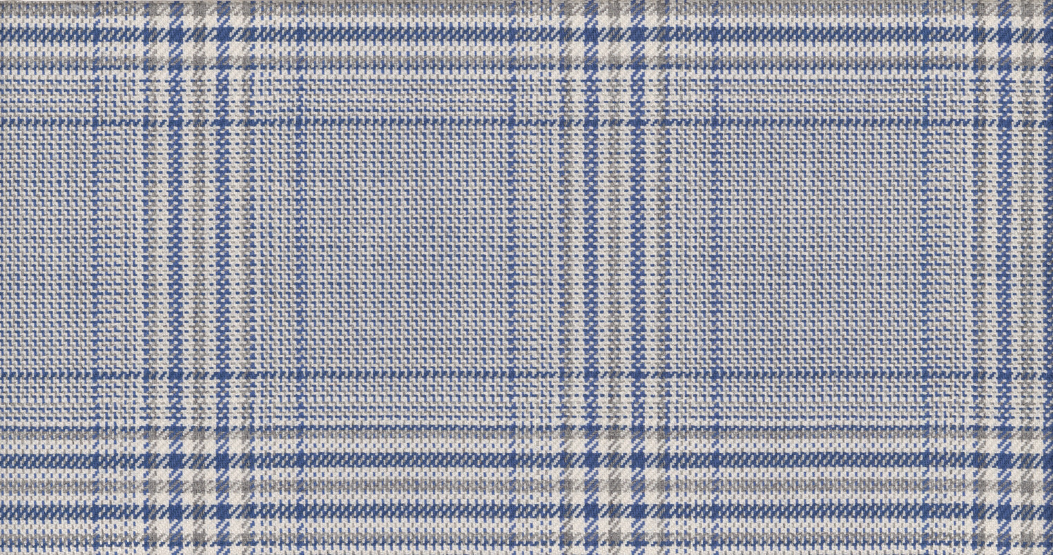 BLUE LIGHT CHECK NOBILITY SUITING