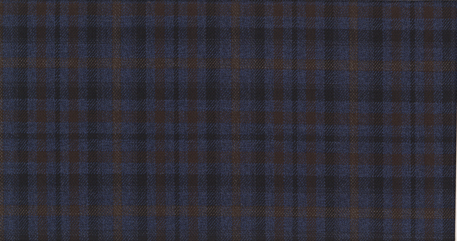 DARK CHECK CASCADE SUITING