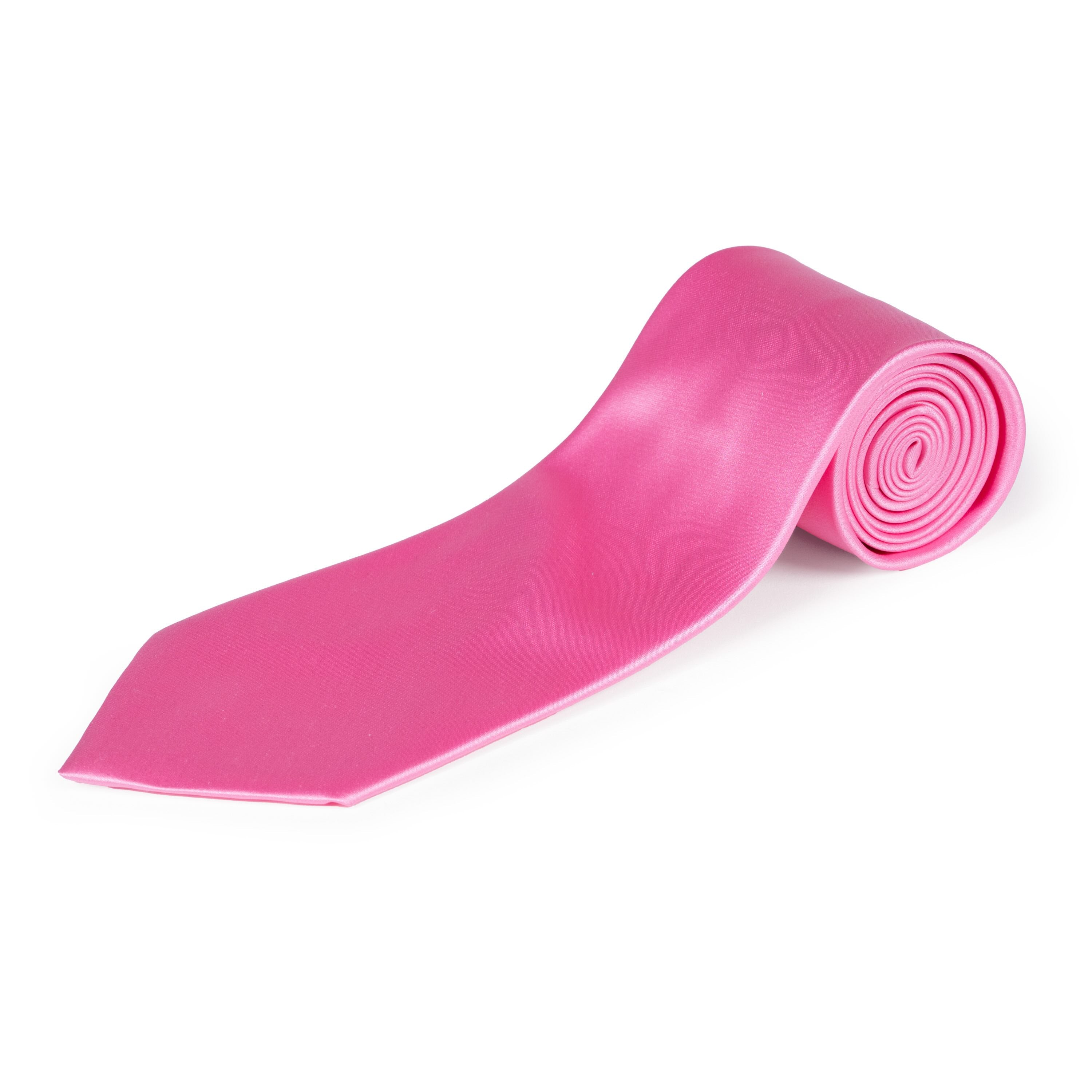PINK SILK NECKTIE