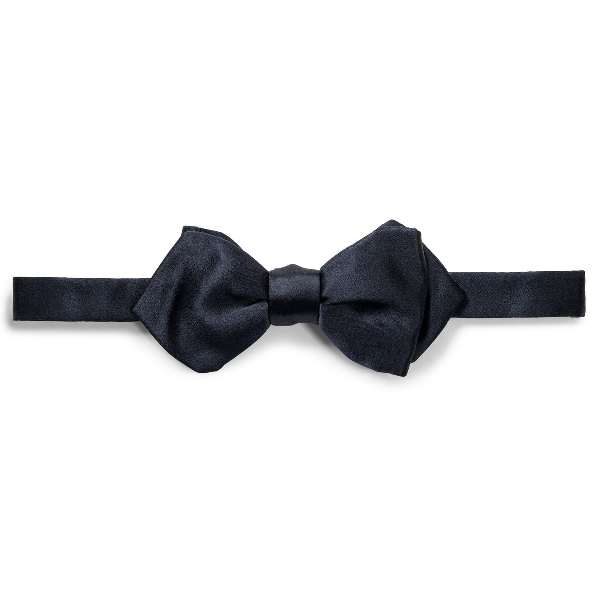 MIDNIGHT BLUE DIAMOND SELF-TIE BOW TIE